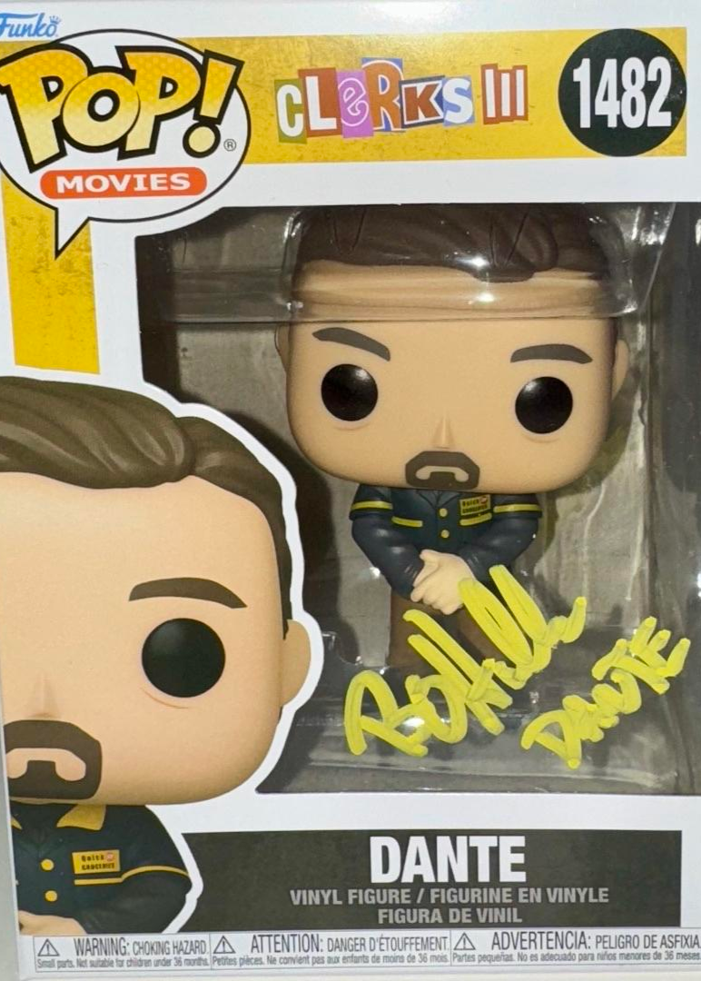 Brian O'Halloran Signed Funko Pop #1482 "Dante" (Clerks) - JSA COA #04